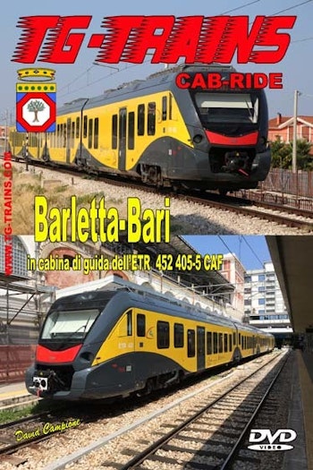 TG-Trains BARBARIDVD Barletta-Bari in cabina di guida delll’ETR 452 405-5 CAF