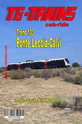TG-Trains PONCALDVD Ponte Leccia-Calvi Treno 103 in cabina di guida della AMG 800 CFC