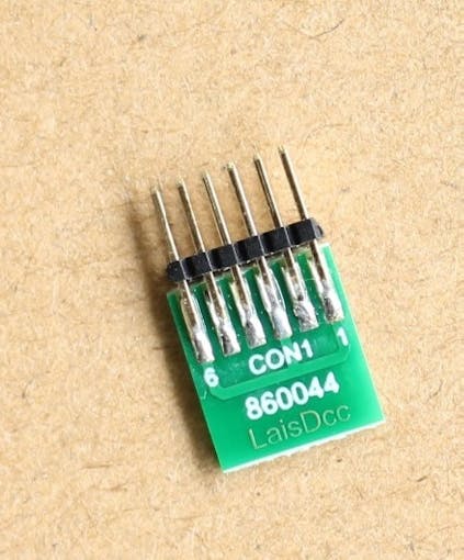 LaisDcc 860044 Spina di chiusura decoder a 6 pin