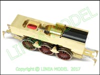 Lineamodel LM1850M Kit di montaggio Locomotiva Trifase FS E330 008 Livrea castano isabella