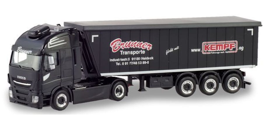 Herpa 310703 Trattore Iveco Stralis ''PB Transporte Brunner''