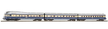 Piko 52070 OBB Treno automotore diesel  ''Blauer Blitz'' Rh 5045 in tre elementi, ep.III