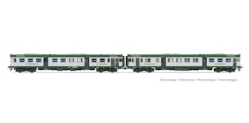 Lima Expert HL2655 TRENORD set due automotrici Aln 668 serie 1000 livrea di origine, con vetri piani ep.VI