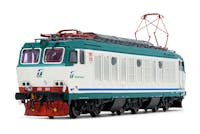 Rivarossi HR2713D FS locomotiva elettrica E.652 019 livrea XMPR con logo ''FS TRENITALIA'', ep.V - DCC