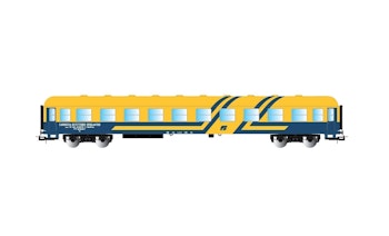 Lima HL4049 FS carrozza Refettorio Spogliatoio per Treno Soccorso, livrea blu/giallo