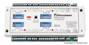 Viessmann 5074 Multi protocol light decoder