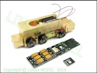 Lineamodel LM1940.2MT Motorizzazione per FS D.245 Rivarossi, telaio in fresatura cnc dal pieno con motore Maxon e pcp Almrose . Kit di montaggio