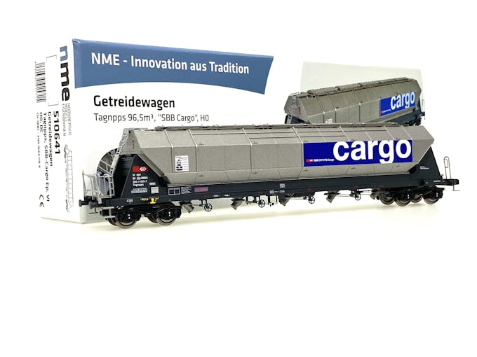 NME 510641 SBB Cargo carro tramoggia tipo Tagnpps 96,5 m3  ep. VI