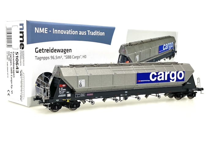 NME 510643 SBB Cargo carro tramoggia tipo Tagnpps 96,5 m3  ep. VI
