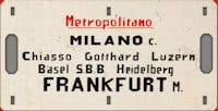 Acme 55182 FS Espresso “Metropolitano” in servizio nel 1974/75 tra Milano Centrale e Frankfurt Hbf, ep.IV