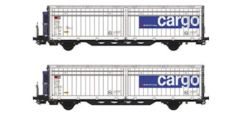 Mabar Tren 86510 SBB Cargo set 2 carri Hbbills-uy, ep. VI - Scala N