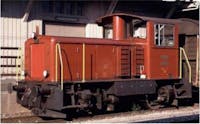 Mabar Tren 81522S SBB locomotiva diesel da manovra TmIV 232 ep.VI - DCC Sound e gancio digitale Roco