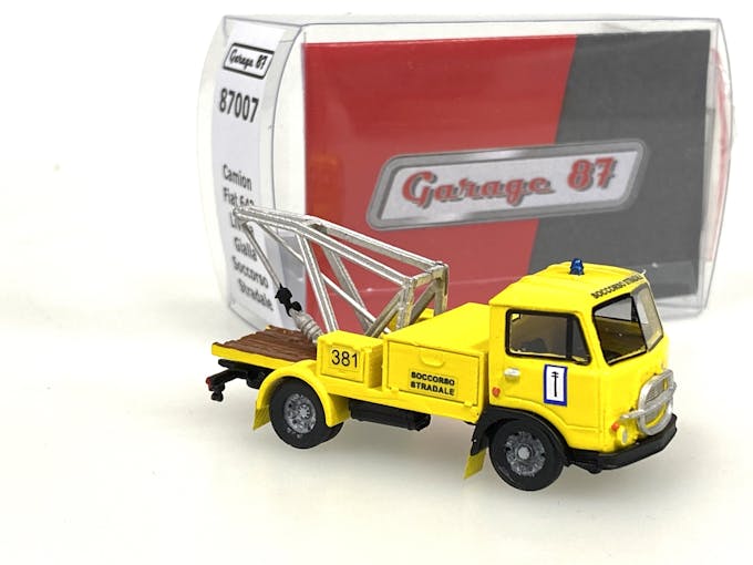 Garage 87 87007 Fiat 643  carro soccorso stradale livrea gialla ,  ep.III-IV  