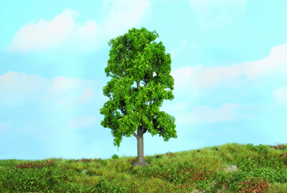 Albero Singolo HEKI 1350M Scala HO E N – Verde Medio, Altezza 11 Cm