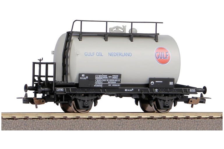 Piko 58790 NS carro cisterna a due assi ''GULF'' ep.III