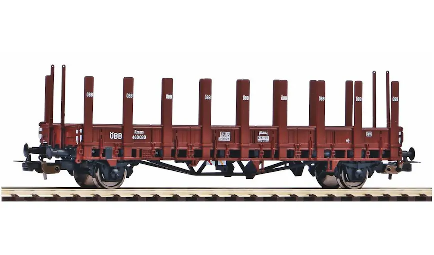 Piko 54979 ÖBB carro pianale con stanti, ep.III - TecnoModel.it