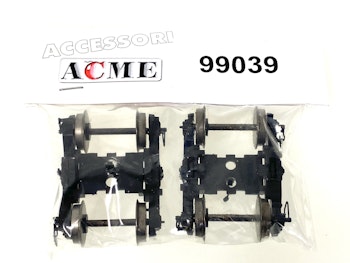 Acme 99039 Set due carrelli FIAT 71/95 con assali