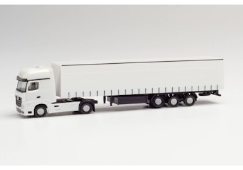 Herpa 013796 MiniKit Mercedes Benz Actros articolato bianco, Scala N