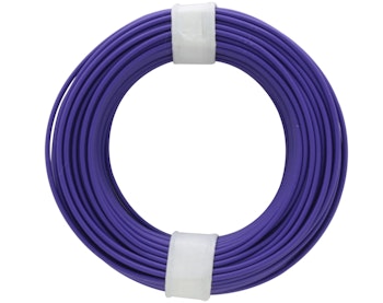 DONAU Elektronik 105-6 Cavo elettrico 0,5 mm isolato viola 10 metri