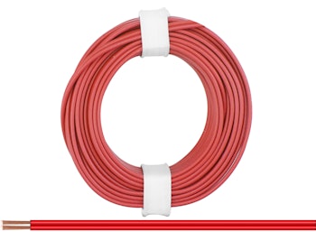 DONAU Elektronik 218-00 Cavo elettrico a doppio conduttore 0,14 mm² / 5 m rosso-rosso
