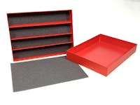 Tecnomodel BOX334H0 Scatola per modelli, posti 4 dim. 33 x 24 x 5 x cm