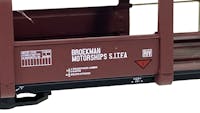Exact-train EX20552 ''BROEKMAN MOTORSHIPS SITFA'', immatricolato NS e residenza Torino carro trasporto auto tipo OFFs, ep.IIIb