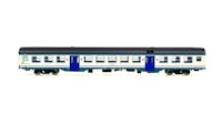 Vitrains 3241 FS Carrozza 2 cl. livrea XMPR con logo Trenitalia in verde, illuminazione interna ep.VI
