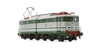 Rivarossi HR2867S FS Locomotiva elettrica E.646 084 di 2a serie, livrea verde magnolia e grigio perla con modanature in alluminio, ep.IIIb - DCC Sound