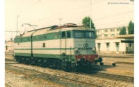 Rivarossi HR2869 FS locomotiva elettrica E.646 177 di 2a serie, livrea verde magnolia e grigio perla con modanature in alluminio, ep.IV