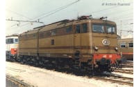 Rivarossi HR2872S FS locomotiva elettrica E.645 di 2a serie, livrea castano/isabella, ep.IV-V Dep. Loc. Reggio Calabria - DCC Sound