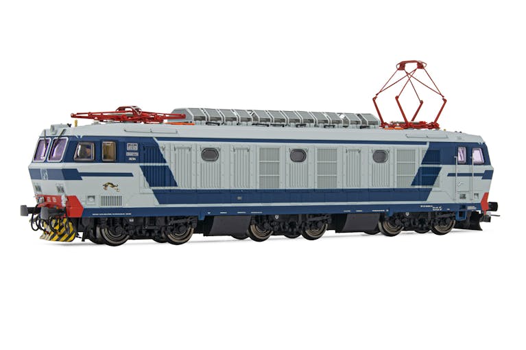 Rivarossi HR2876 FS locomotiva elettrica E.632 029 livrea di origine pantografi FS.52, ep.V Dep. Loc. Bologna Centrale