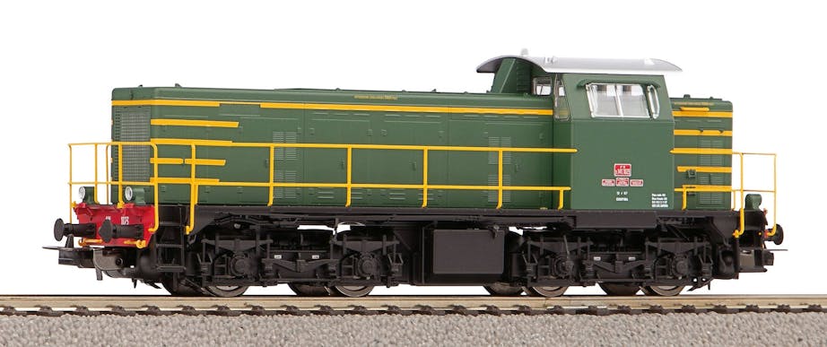 Piko 55913 FS locomotiva diesel D.141 1023 Dep. Loc. Savona, ep.IV - (Marklin) AC Digital Sound e ganci digitali