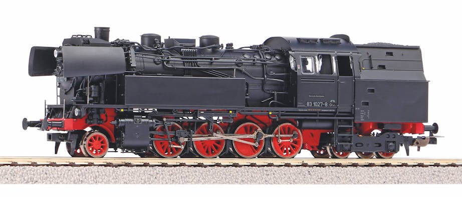 Piko 50632 DR locomotiva a vapore Br. 83.10 ep.IV, con DCC Sound e generatore di fumo dinamico.