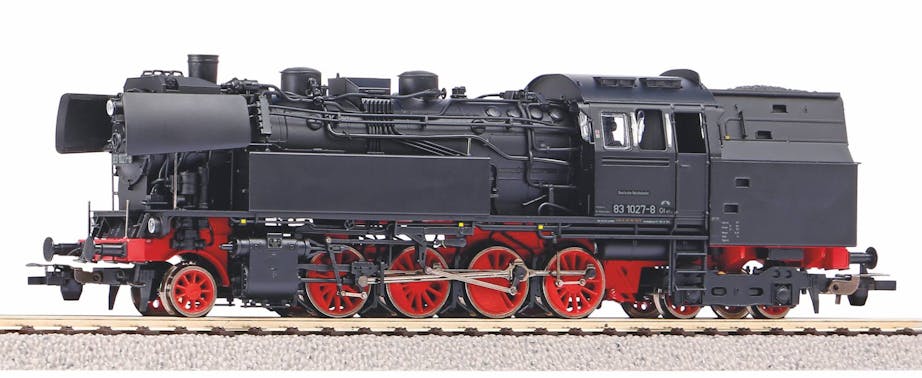 Piko 55916 DR locomotiva a vapore BR 83.10 ep. IV - DCC Sound + ganci digitali + fumo dinamico