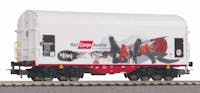 Piko 58982 Rail Cargo Austria carro telonato trasporto coils, ep.VI con graffiti assortiti