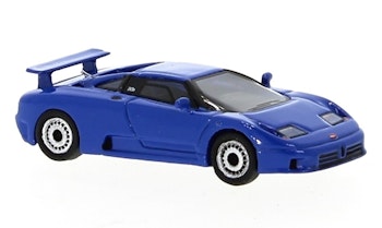 Brekina BOS87555 Bugatti EB 110 blu 1991 Scala H0 1/87