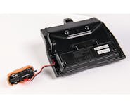 Carson 500504135 VW T1 Furgone Dunlop con rimorchio radiocomandato, fari illuminati. Scala 1/87 H0