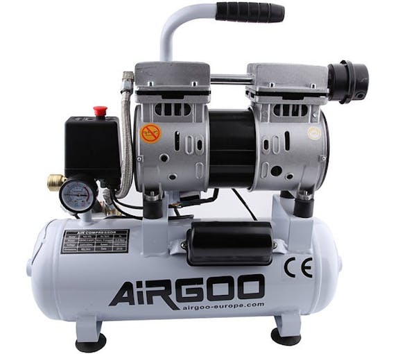 Fengda AG-10L Compressore silenzioso Fengada/Airgoo AG-10L 9 litri - 8 bar - 80 l/min - 3/4 HP