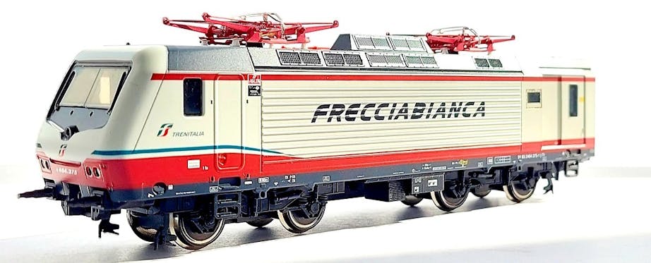 Vitrains 2260 FS E E464.375 in livrea ''FRECCIABIANCA'' display alto, ep.VI - dummy (non motorizzata)