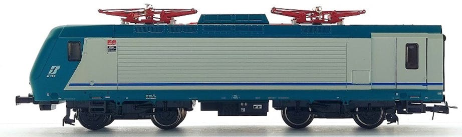 Vitrains 2753 FS locomotiva elettrica monocabina FS E464.006 Livrea XMPR, gancio e respingenti tradizionali, ep. V DCC Sound
