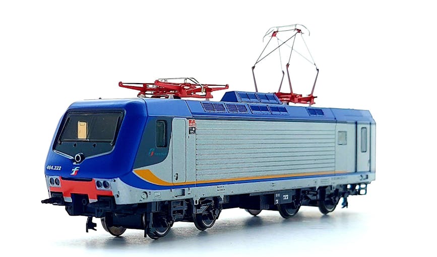 Vitrains 2257 FS locomotiva elettrica monocabina FS E464.222 Livrea DTR display alto, ep VI
