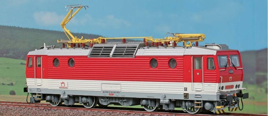 Acme 60314 ŽSSK locomotiva Classe 363.145 delle Ferrovie Slovacche in livrea bianco/rosso , ep.V