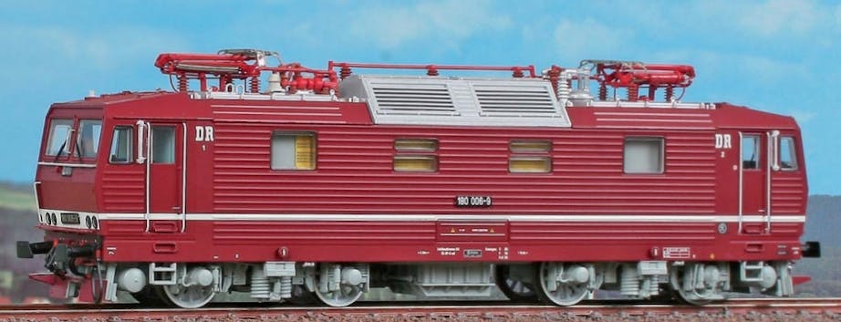 Acme 60541 DR locomotiva ''Knödelpresse'' BR 180 006 delle Ferrovie Statali Tedesche di costruzione SKODA, ep.V