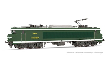 Jouef HJ2371 SNCF, locomotiva elettrica CC 6550 in livrea verde/gialla, ep. IV