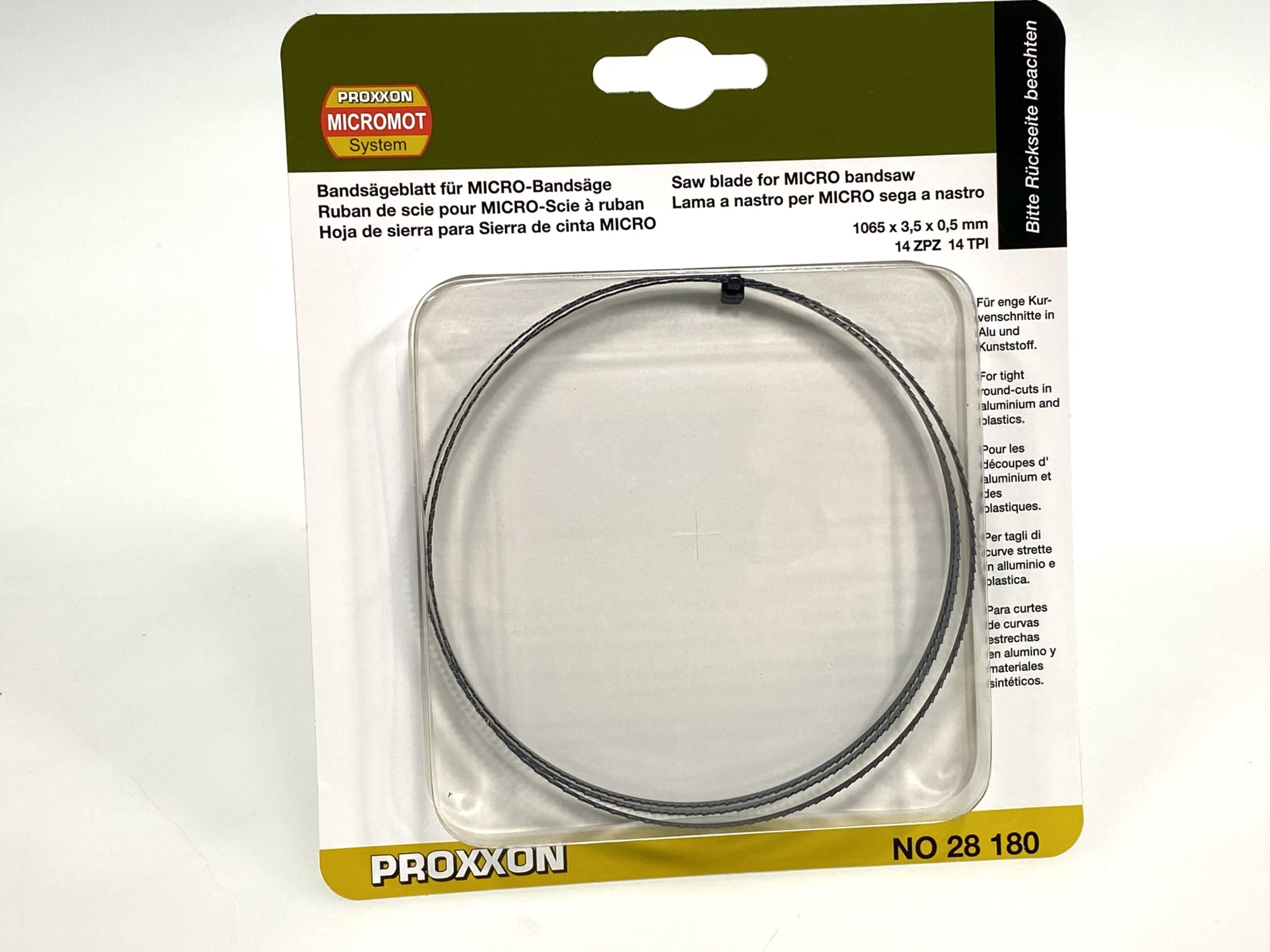 Sega A Nastro PROXXON MBS 240/E - Compatta, Precisa, Per Modellismo E Fai Da Te, Colore Nero