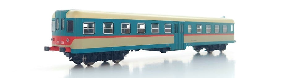 Vitrains 3263 FS carrozza Ln 882.1503 fascia telaio azzurra lunga ep.V