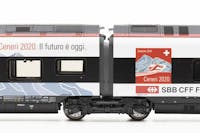 Piko 97230 SBB CFF FFS elettrotreno RABe 501 008 Giruno ''Ceneri'' composto da 11 elementi, ep.VI - DCC Sound