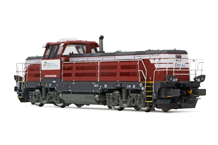 Rivarossi HR2897S FS Mercitalia locomotiva diesel da manovra pesante Effishunter 1000, ep.VI - DCC Sound