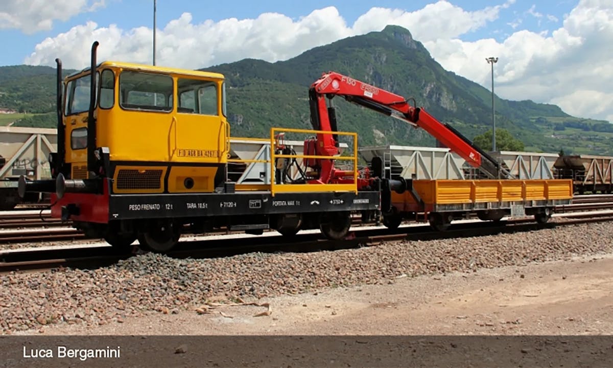 Rivarossi HR2909 - Draisine Diesel KLV 53 FS - Échelle H0 - Jaune RFI - Neuf