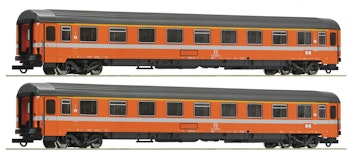 Roco 74033 FS Set due carrozze Eurofima di 1 cl. EC ''Monte Cenis'', ep.IV